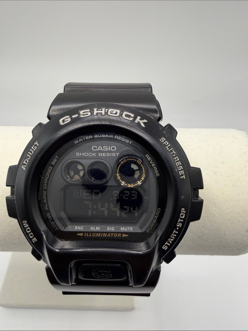 Casio G-Shock GDX6900 Black Digital Resin Sport Watch with Gold Accents